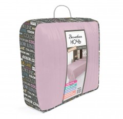 Покрывало стеганое «Волшебная ночь» (евро, размер 220х260), цвет нежно-сиреневый - Фото 1