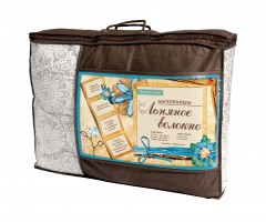 Одеяло «Green line» легкое (2-спальное, льняное волокно, 172 х 205 см) - Фото 1