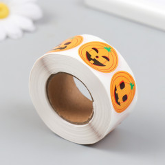 Набор наклеек «Хэллоуин. Тыковки» - Фото 1