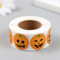 Набор наклеек «Хэллоуин. Тыковки» - Фото 2