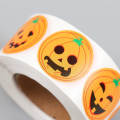Набор наклеек «Хэллоуин. Тыковки» - Фото 3