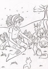 Друзья аниме. Раскраска - Фото 3