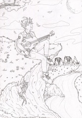 Мир манги. Раскраска - Фото 3