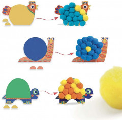 Набор для творчества «Зверушки из помпонов» - Фото 5