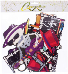 Гирлянда-растяжка «Музыкальные скелетоны» - Фото 4