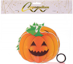 Гирлянда-растяжка «Злые тыквы» - Фото 4