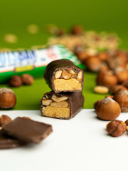 Набор батончиков глазированных с жареной карамелью и фундуком «Nutsbar» - Фото 3