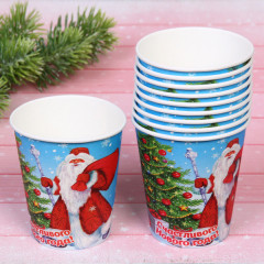 Набор стаканов бумажных «Счастливого Нового года» - Фото 1