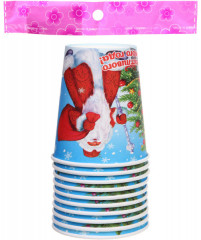 Набор стаканов бумажных «Счастливого Нового года» - Фото 2