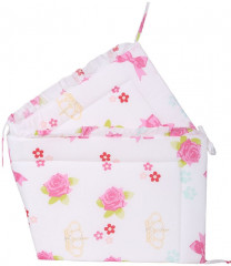 Комплект бортиков в кроватку с балдахином «Щенок» - Фото 2