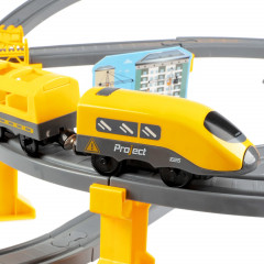 Железная дорога интерактивная с электропоездом «Спецтехника» - Фото 14