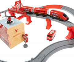 Железная дорога интерактивная с электропоездом «Пожарная охрана» - Фото 11