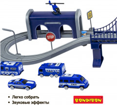 Железная дорога интерактивная с электропоездом «Полиция» - Фото 5