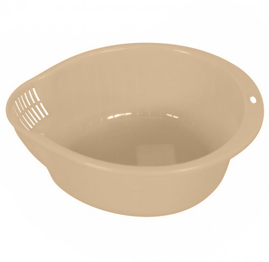 Миска-дуршлаг со сливом