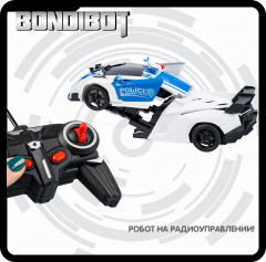 Трансформер на радиоуправлении «Робот-автомобиль Police» - Фото 3