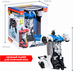 Трансформер на радиоуправлении «Робот-автомобиль Police» - Фото 7