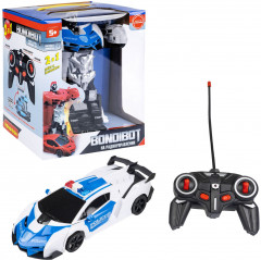 Трансформер на радиоуправлении «Робот-автомобиль Police» - Фото 6