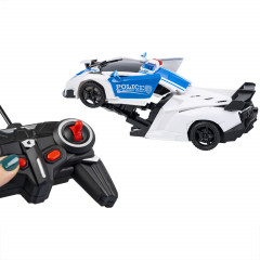 Трансформер на радиоуправлении «Робот-автомобиль Police» - Фото 11