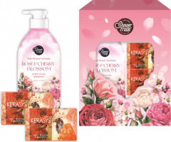 Набор подарочный для тела «Rose and Cherry» - Фото 1