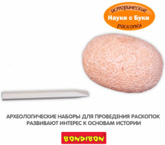 Набор для исторических раскопок «Яйцо динозавра» - Фото 9