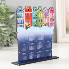 Календарь настольный на 2024 год «Городок» - Фото 1