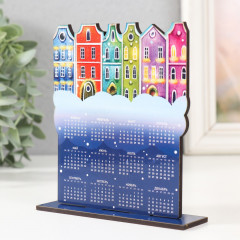 Календарь настольный на 2024 год «Городок» - Фото 2