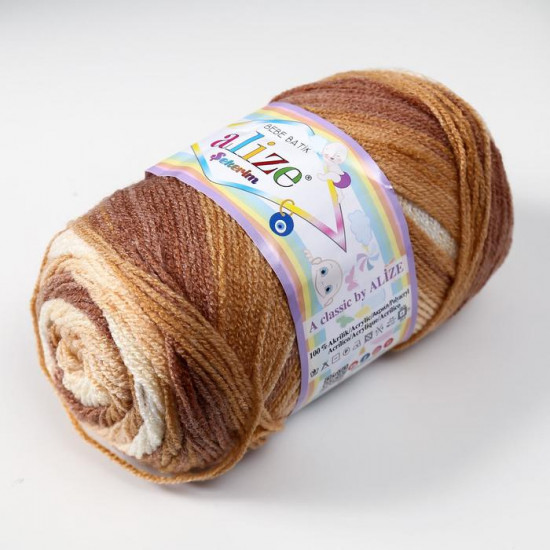 Пряжа для вязания «Sekerim batik», 3050 бежевый