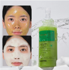 Гель-пенка для лица очищающая с кислотами «Cica-Nol B5 AHA BHA Vitamin Calming O2 Deep Cleanser» - Фото 1