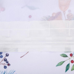 Комплект штор для кухни с подхватами «Christmas wreaths» - Фото 5