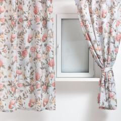 Комплект штор для кухни с подхватами «Цветущий сад» - Фото 1