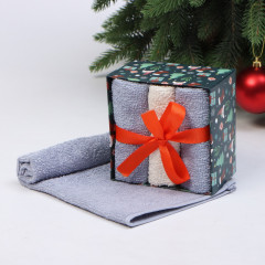 Набор махровых полотенец «Новогодние забавы» - Фото 5