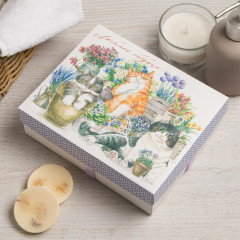 Набор махровых полотенец «Любимой бабушке» - Фото 4