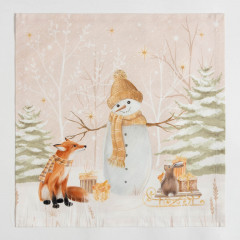 Набор салфеток «Christmas snowman» - Фото 3