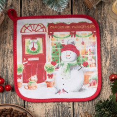 Прихватка «Зимние радости» - Фото 1