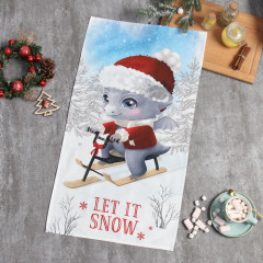 Полотенце «Let it snow» - Фото 1