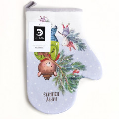 Варежка-прихватка «Magic winter» - Фото 3