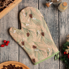 Варежка-прихватка «Spruce branches» - Фото 1