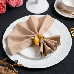 Набор салфеток с декоративными кольцами «Beige pleasure» - Фото 2