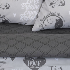 Комплект постельного белья «Love» - Фото 1
