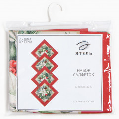 Набор салфеток «Рождественский венок» - Фото 3