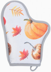 Варежка-прихватка «Тыквы» - Фото 2