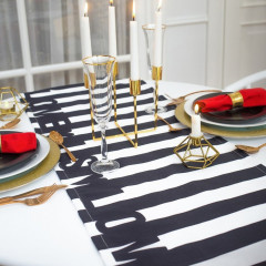 Дорожка на стол «Живи, готовь, люби» - Фото 1