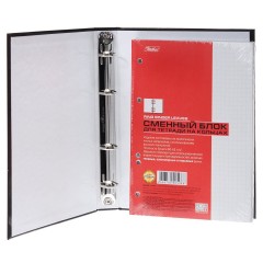 Тетрадь в клетку (240 листов формата А5 на кольцах) - Фото 1