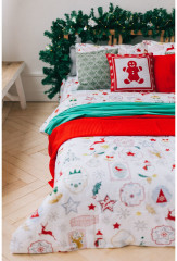 Комплект постельного белья «Зимний винтаж» - Фото 3
