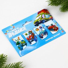 Набор закладок магнитных «В новый год врывайся» - Фото 1