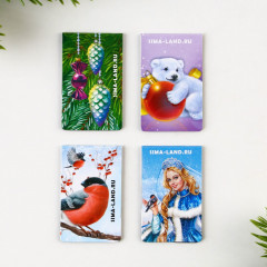 Набор закладок магнитных «Счастливого нового года» - Фото 3