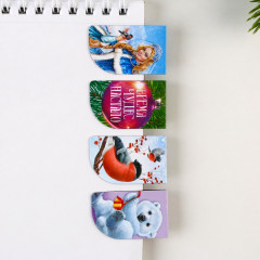 Набор закладок магнитных «Счастливого нового года» - Фото 4