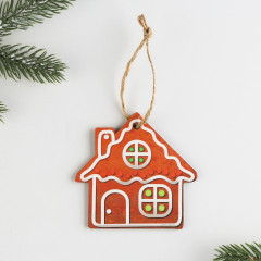 Игрушка ёлочная «Домик» - Фото 1