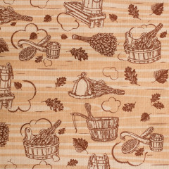 Простыня для бани «Банька» - Фото 2