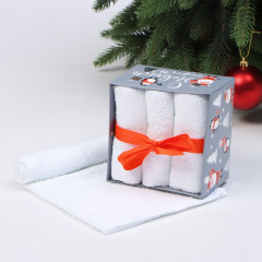 Набор махровых полотенец «Пингвины» - Фото 1